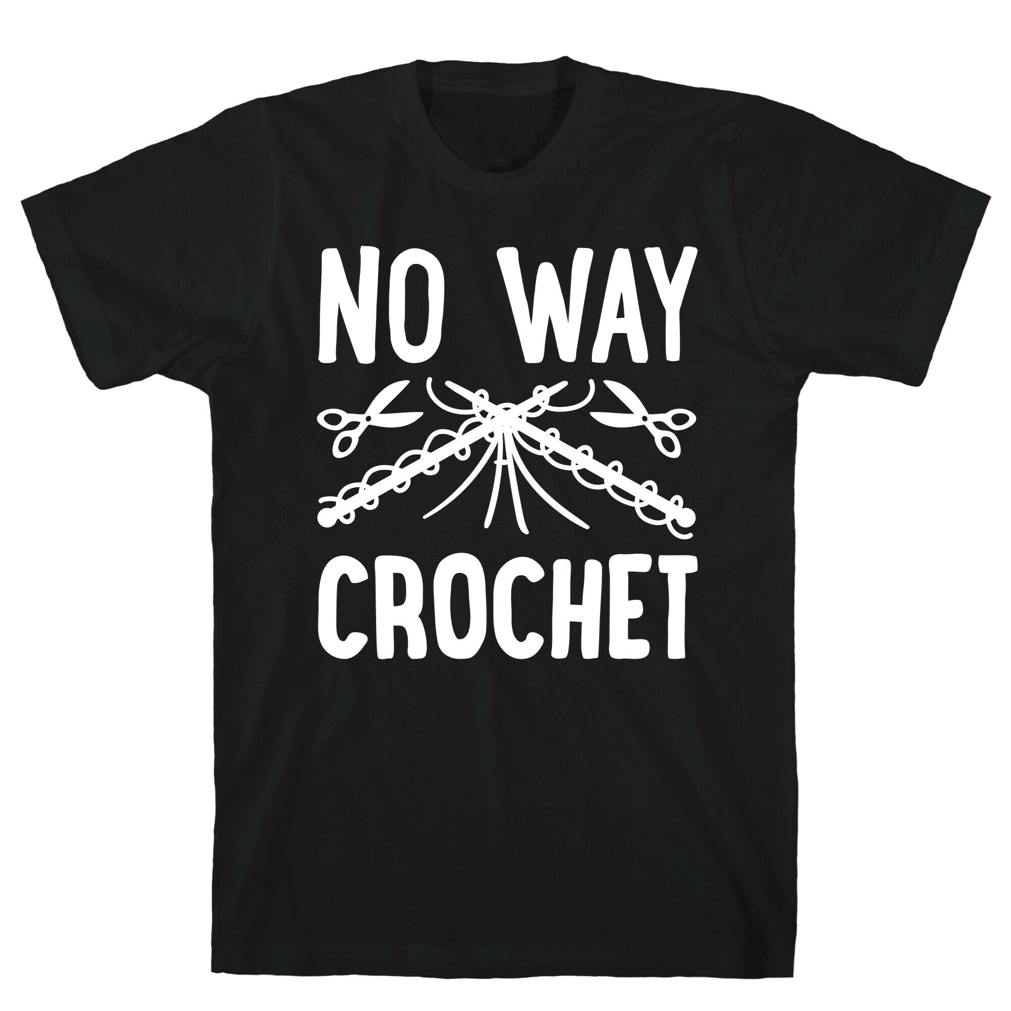 No Way Crochet T-Shirt
